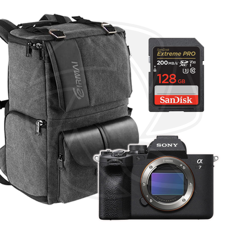 SONY Alpha a7IV Mirrorless Digital (Body Only) with Memory Card &amp; BackBag