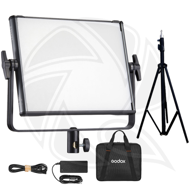 GODOX LDX50R RGB LED Light Panel with Light Stand