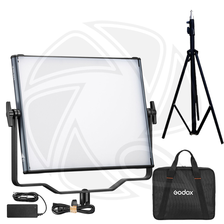 GODOX LDX100R RGB LED Light Panel with Light Stand