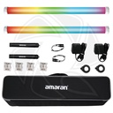 APUTUER Amaran PT2c 2-RGB Light Production Kit (60cm) /AP2K012A12