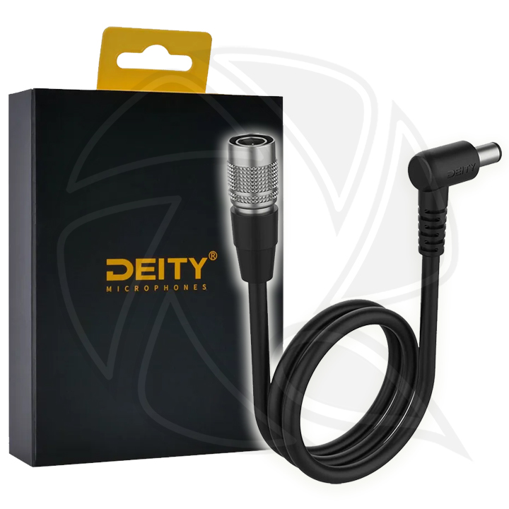 DEITY Microphone Compatible with 4-pin Hirose to 5521 DC plug (right-angle) SPD-HR21/DTS0287D6A