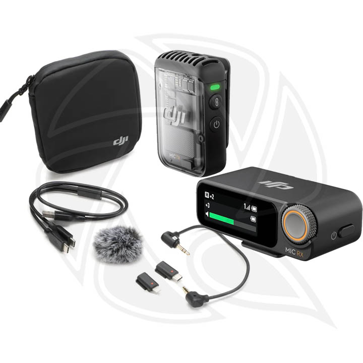 DJI Mic 2 Wireless Microphone Single Kit (Neck mic. Wireless)