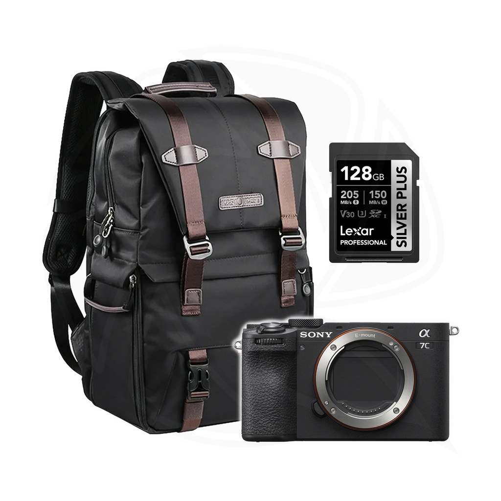 SONY a7CM2 Mirrorless Camera (Body Only)with Memory Card &amp; BackBag