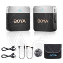 BOYA BY-M1V1 Wireless Microphone System for Cameras and Smartphones (2.4 GHz)(Neck mic. Wireless) 