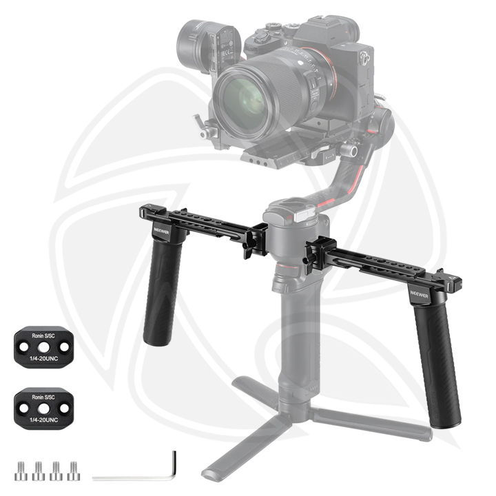 NEEWER GA006 Dual Handgrip for DJI RS2,3,4,RSC2 Gimbal(10103952)