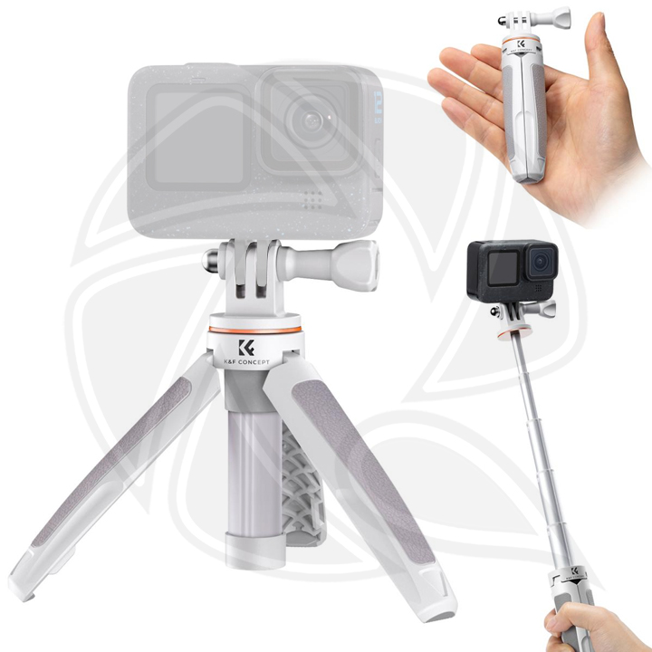 KF09.133 MS03 33cm Action Camera Mounts Selfie Stick Desktop Stand For Gopro, Action, And Insta