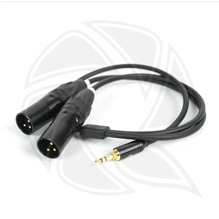 HOLLYLAND 3.5mm TRS to Dual XLR Audio Cable (50cm) HL-XLR02