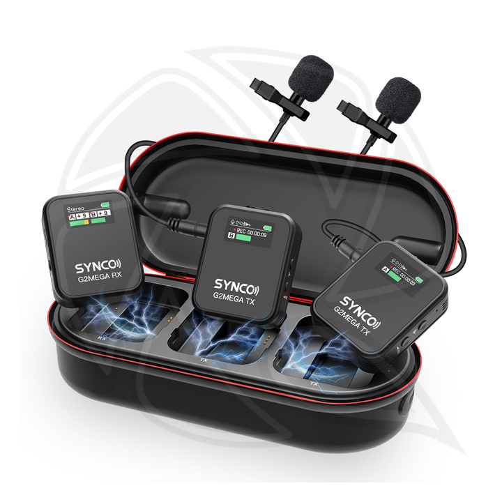 SYNCO G2A2 Mega Quality Dual Wireless Microphone for Camera&amp;smartphone
