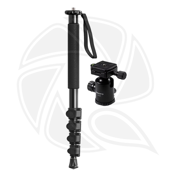 TRIOPO TL-50 Monopod Stand with Ball Head D-1A