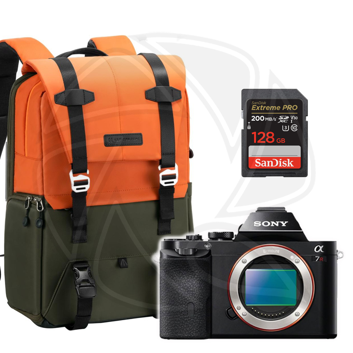 SONY Alpha a7RV Mirrorless Digital Camera (Body Only) with Memory Card &amp; BackBag
