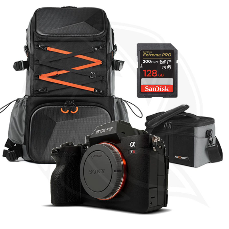 SONY Alpha a7RV Mirrorless Digital Camera (Body Only) with Memory Card &amp; BackBag