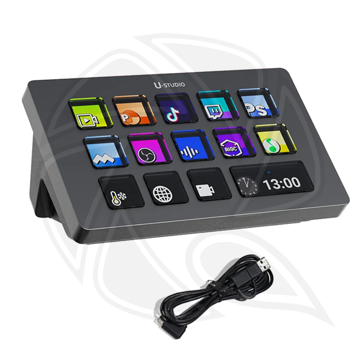 ULANZI  D200 Customizable LCD Key with Live Content Create Controller (A015)