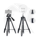 JMARY KP2201 Tripod 170cm with Pan Head and Ring Light Head with phone holder