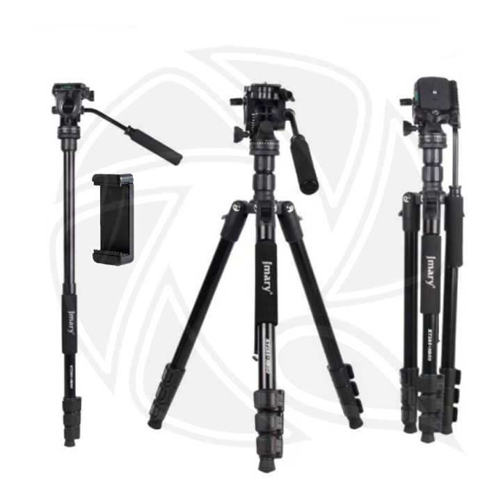 JMARY KT285-NB40 Professional Tripod 175cm with Ball Head &amp; Mobile Holder 