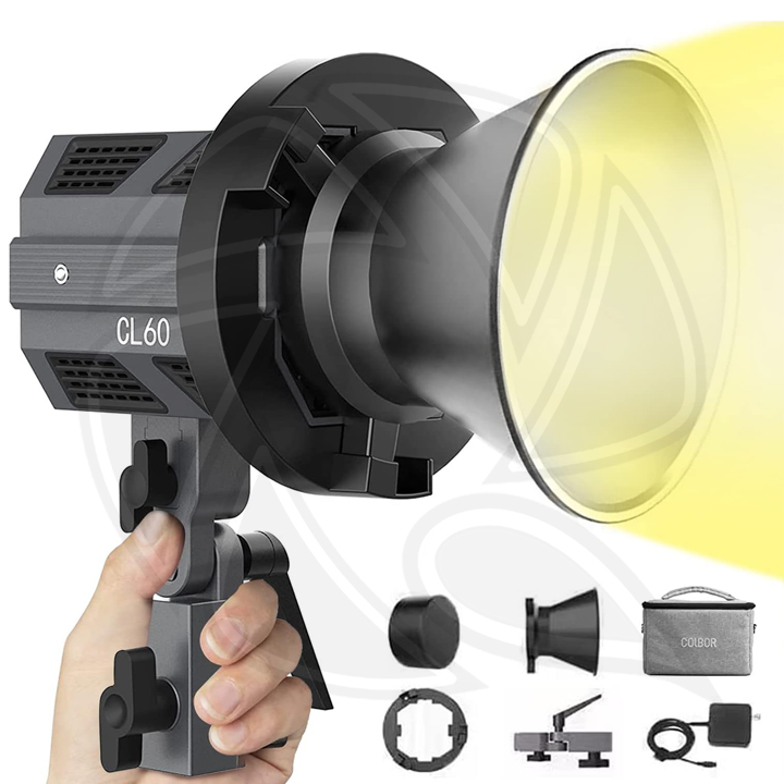 COLBOR CL60 Bi-Color COB LED Video light 65w
