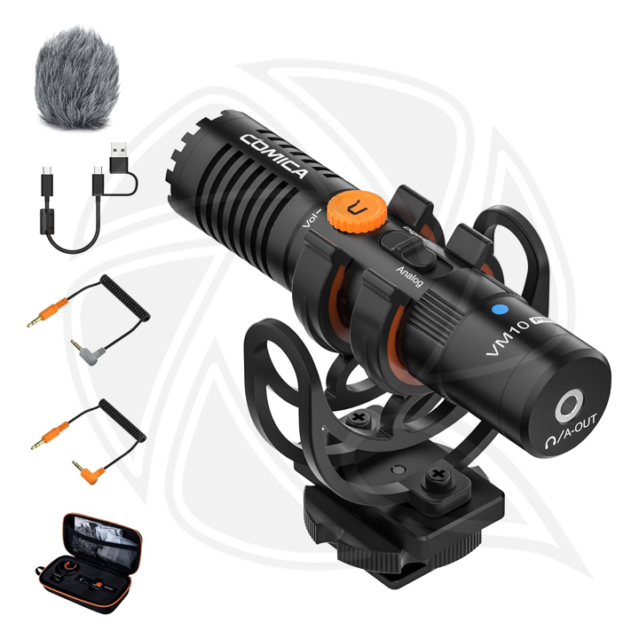 COMICA VM10 Pro Mini Super Cardioid Digital Shotgun Microphone