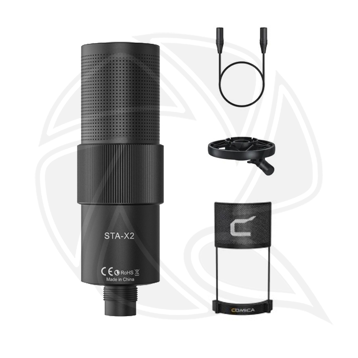 COMICA STA-X2 Cardioid Condenser XLR Microphone Kit