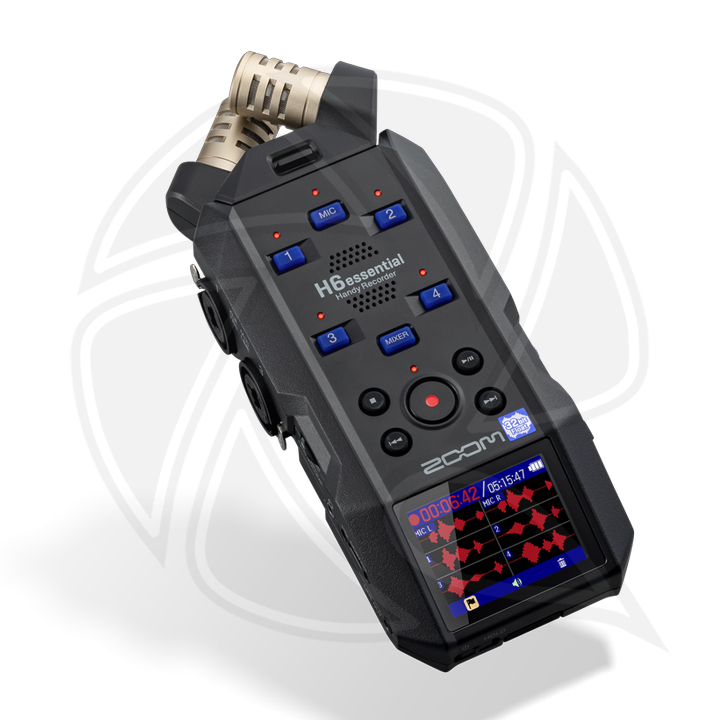 ZOOM H6 essential Handy Record 6Track Recorder for Creator 32-Bit