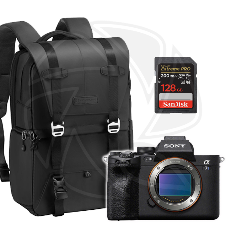 SONY Alpha a7SIII Mirrorless Digital Camera (Body Only) with Memory card &amp; Backbag