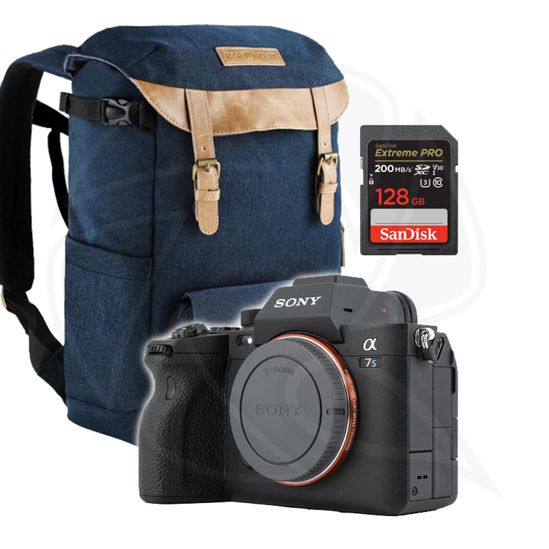 SONY Alpha a7SIII Mirrorless Digital Camera (Body Only) with Memory card &amp; Backbag
