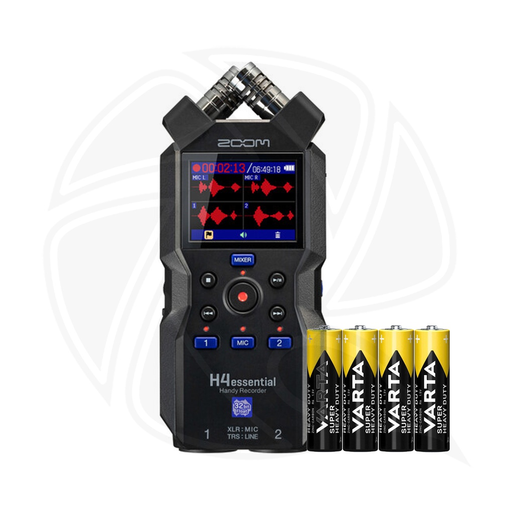 ZOOM H4essential Handy Record 4Track Record for Creators with Battery