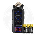 ZOOM H6 essential Handy Record 6Track Recorder for Creator 32-Bit with Battery