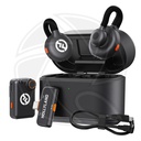 HOLLYLAND LARK M2S Combo Duo All in one Version Charging Case (Space Gray) for Camera &amp;phone