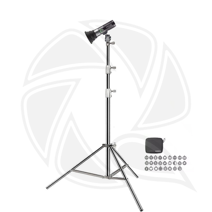 QPS- SIDANDE flashlight YC-DJMM528 10W 4 COLORS with Stand