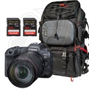 CANON EOS R5 II BODY Mirrorless Camera with RF 24-105MM F4L IS USM&amp; Memory Card &amp; Bag