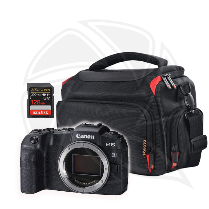 CANON EOS RP Full Frame Mirrorless Body Only with Memory Card &amp;Shoulder Bag
