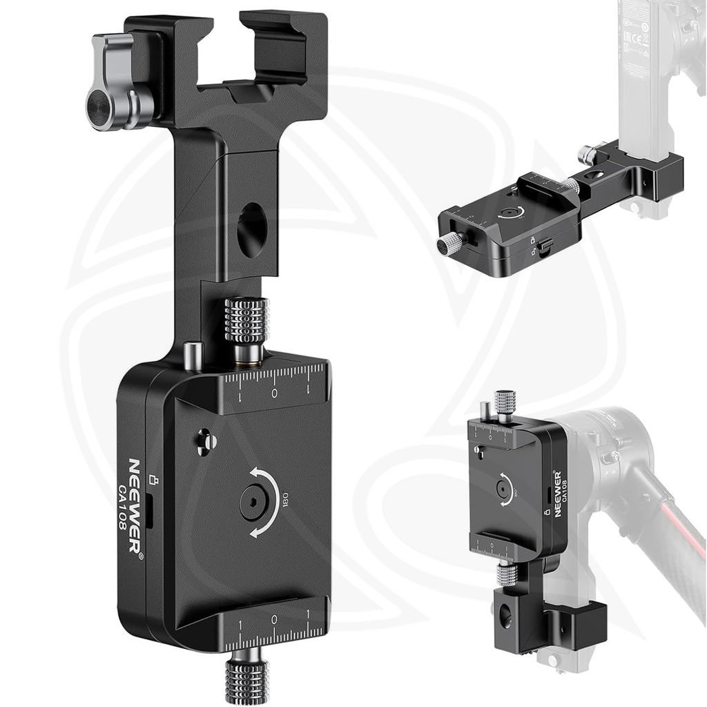 NEEWER  NEEWER CA108 CA108 Vertical Camera Mount for Ronin RS 4 RS 3 RS3 Pro RS 2 Gimbal (10104667)
