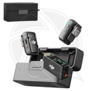 DJI MIC 2  All-in-one Wireless Microphone 2PERSONES with Rubber Cover