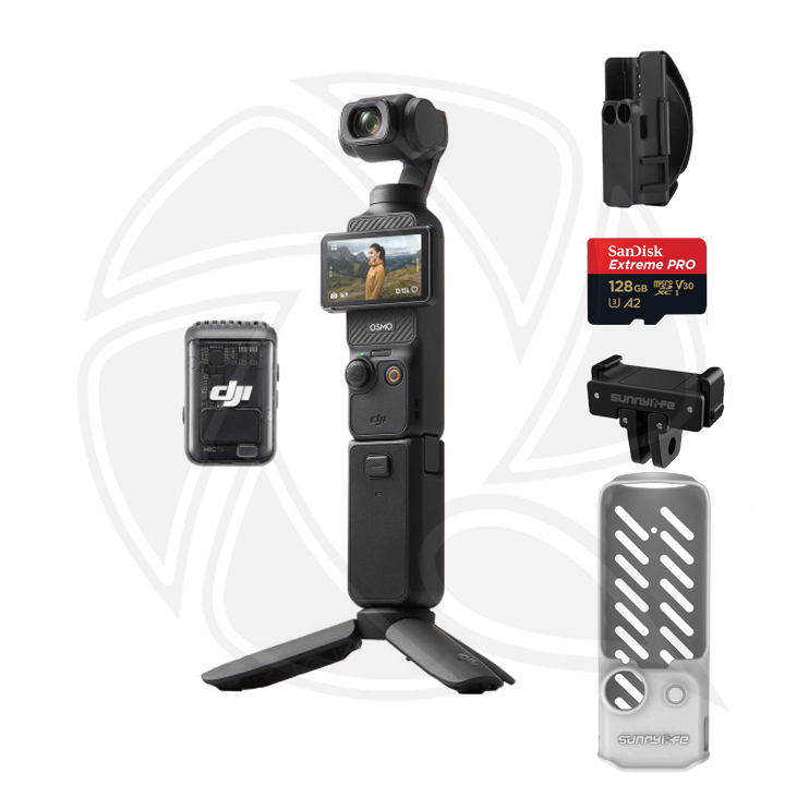 QPS- DJI Osmo Pocket 3 Creator Combo with  Accessories Kit3