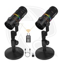 COMICA EJOY D10 PRO COMBO(D)  RGB Cardioid Dynamic Wireless Microphone/Wired (XLR/Type-C)