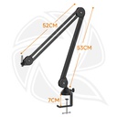 COMICA MS1-L Studio Boom Arm Mic Stand