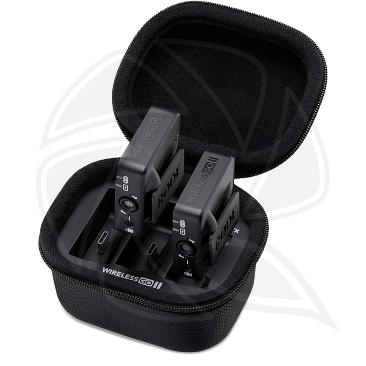 RODE Wireless GO II Single Compact Digital Wireless Microphone System with Charging Case (Neck mic. Wireless)