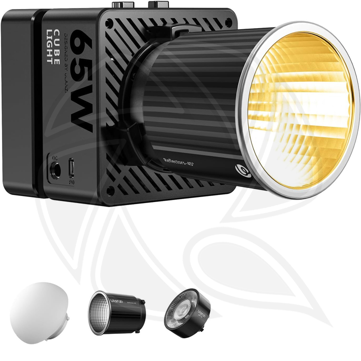 ULANZI EC65 65W Cube Light High Power LED Cube Light with Intelligent Bluetooth Control Technology L188
