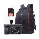 SONY Alpha a6400 Mirrorless Digital Camera with 16-50mm Lens  with Accessories