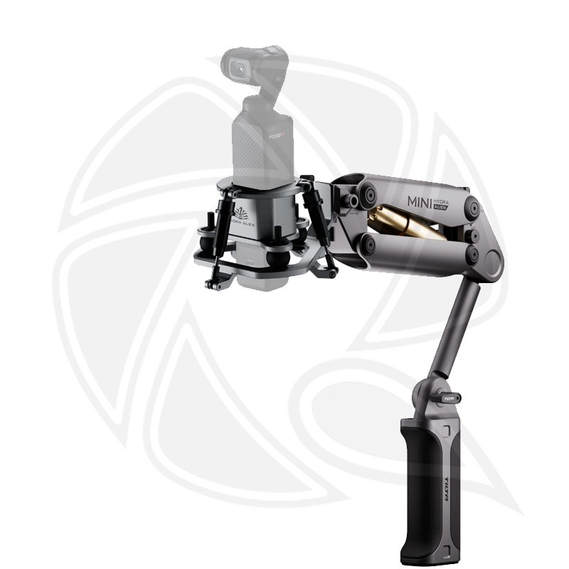 QPS-TILTA Shock-Absorbing Head for Hydra Alien Mini with Hydra Alien Mini Handheld Kit (HDA-T15-SAH-TG/HDA-T15-B-TG)