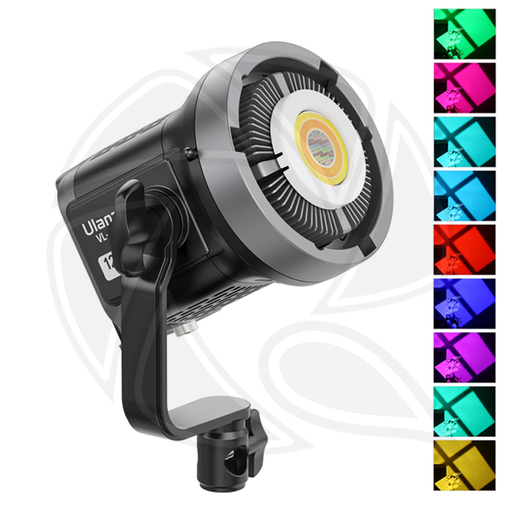 ULANZI VL120C 120W RGB  Video Light L074CNA1with  Power Adapter Cable
