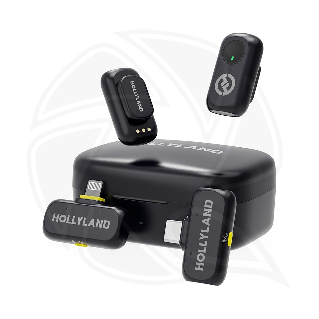 HOLLYLAND LARK A1 Combo 2in1 2Person (Type c, Lightning) Space Gray