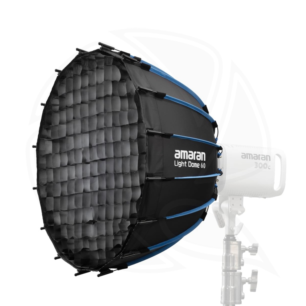 APUTURE  amaran Light Dome 60 Bowens Mount softbox with Grid