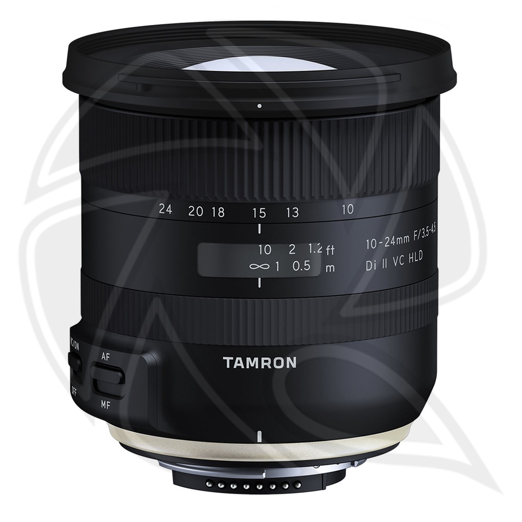 TAMRON 10-24 mm F/3.5-4.5 Di II VC HLD for Nikon w/ hood