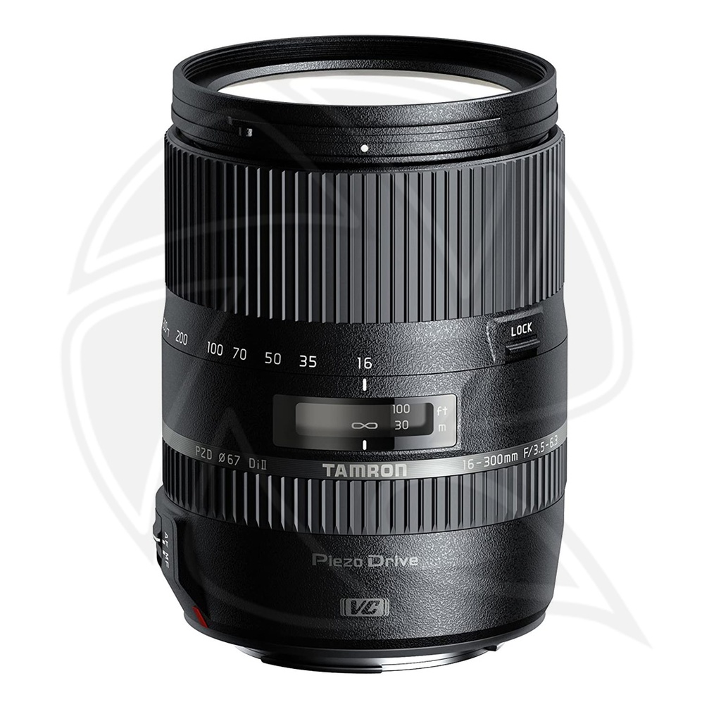 TAMRON 16-300mm F/3.5-6.3 Di II VC PZD MACRO For NiKon w/hood