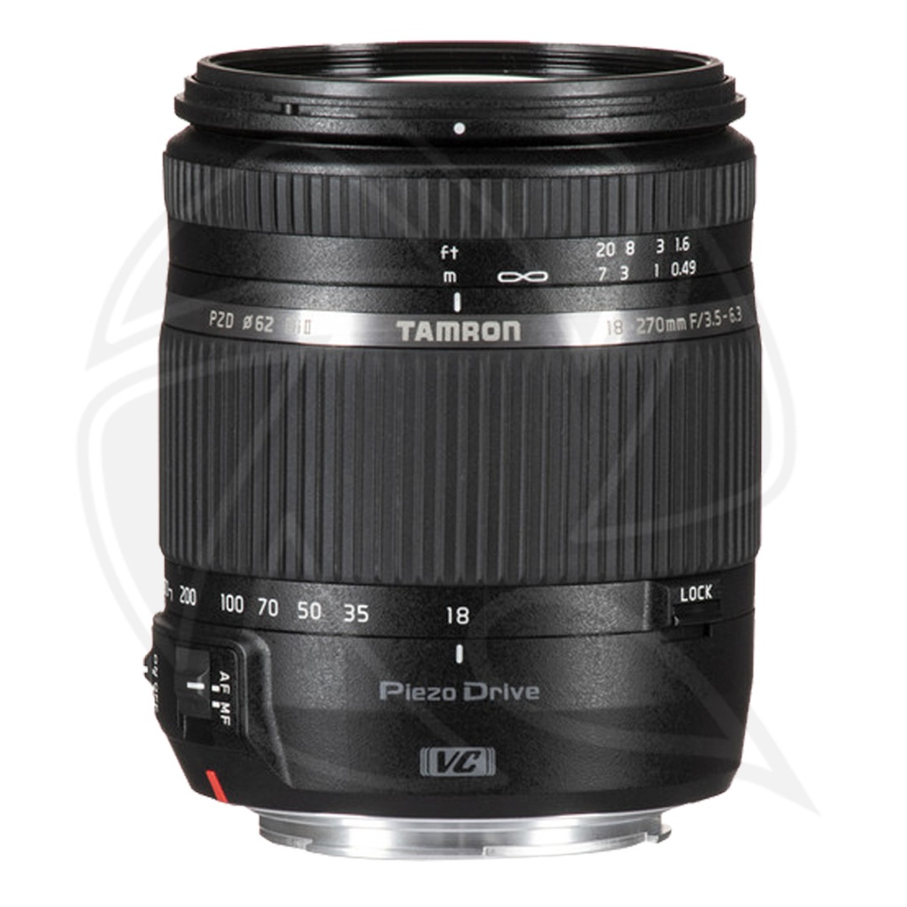 TAMRON 18-270mm F/3.5-6.3 Di II VC PZD for Canon w/hood