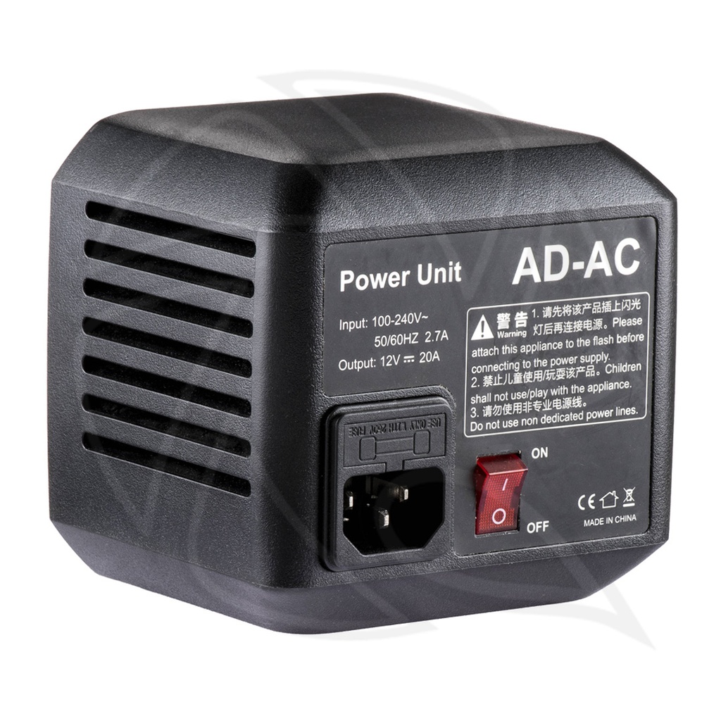 GODOX AD-AC Adapter for AD600 AD600B AD600M AD600BM 