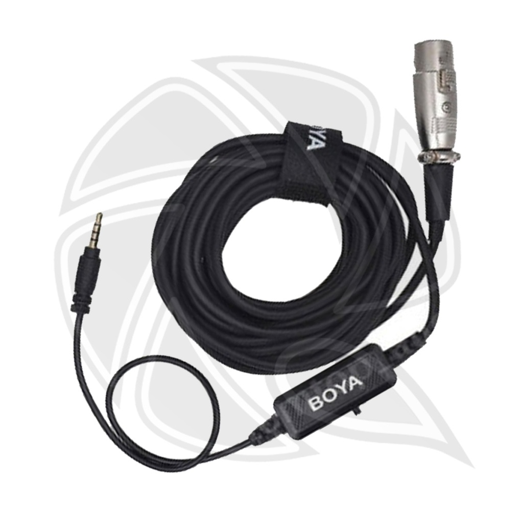 BOYA-BY-BCA6 XLR to 3.5mm Plug Microphone Cable