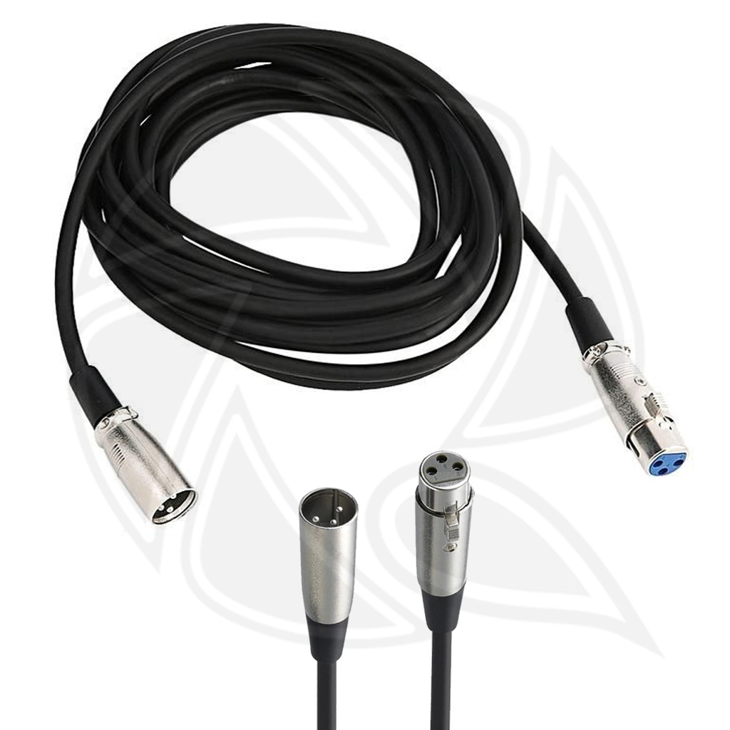 Boya-C5- XLR-M to XLR-F CABLE/5M