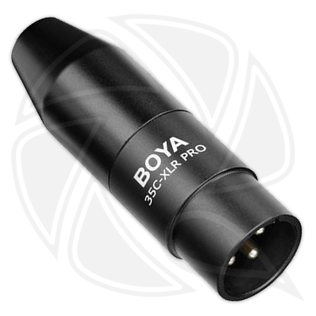 BOYA 35C-XLR 3.5mm Mini Jack to XLR Converter