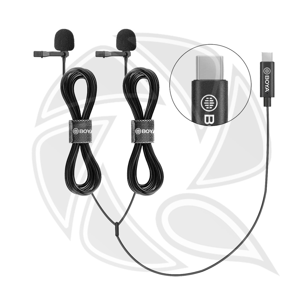 BOYA-BY-M3D Digital Dual Lavalier Microphones